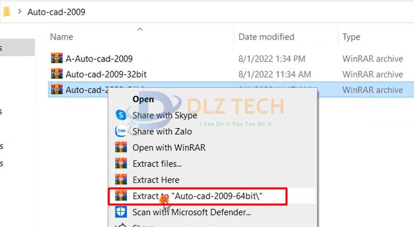 cài Autocad 2009