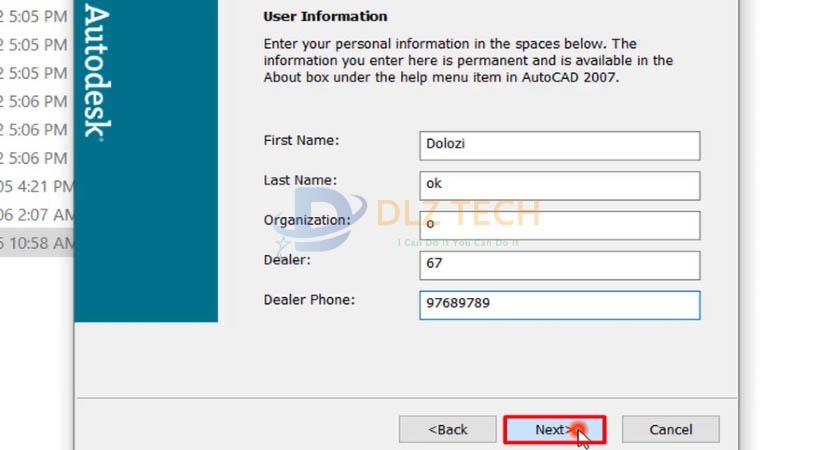 cài Autocad 2007