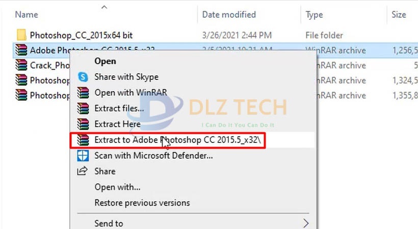 cài Photoshop 2015