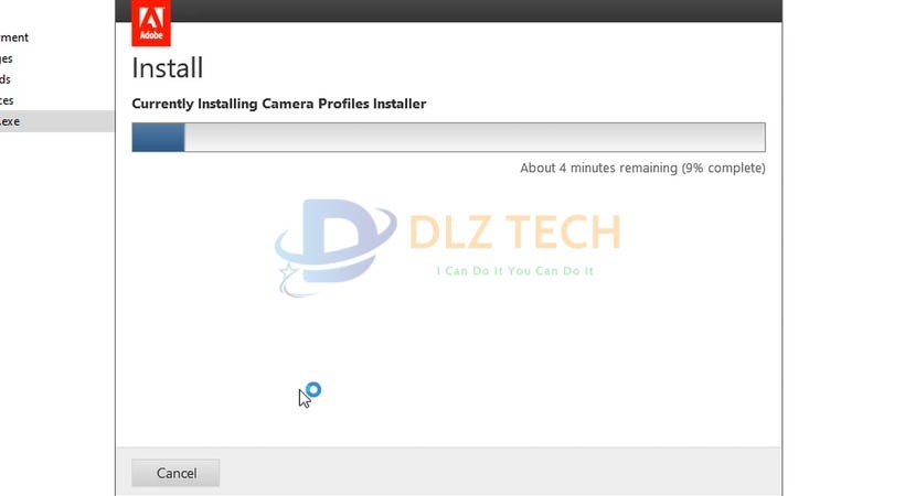 Chờ load phần mềm