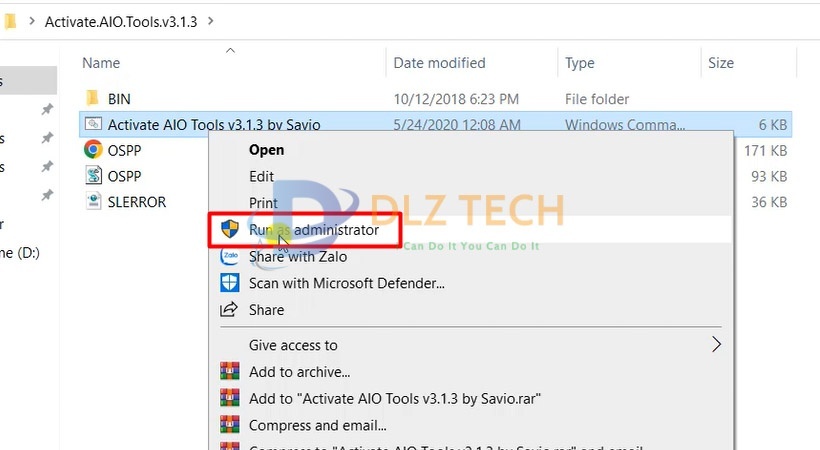 Cài Activate AIO Tools v3.1.3