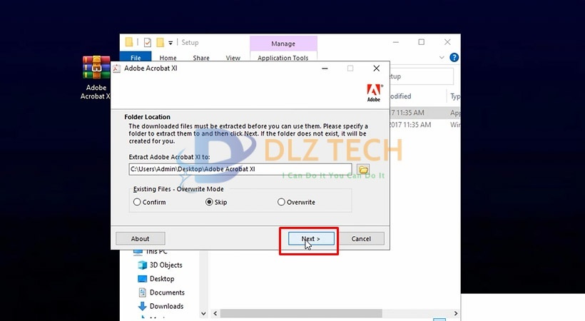 Cài Adobe Acrobat 11