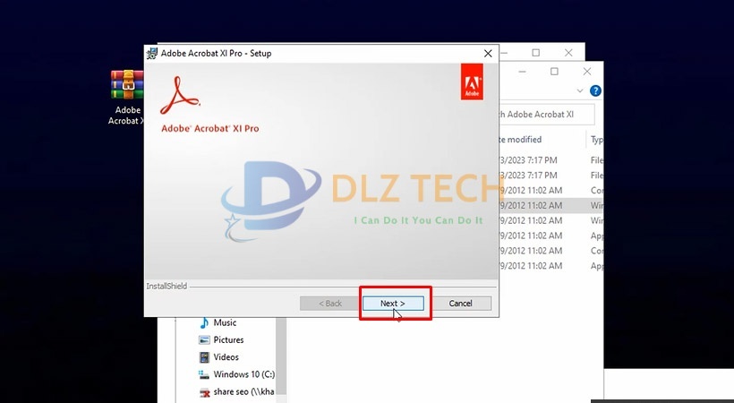Cài Adobe Acrobat 11
