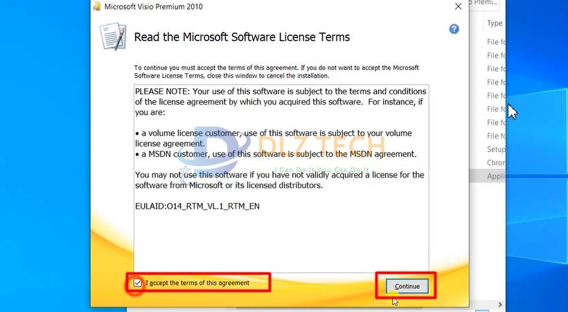 Cài Visio Premium 2010 