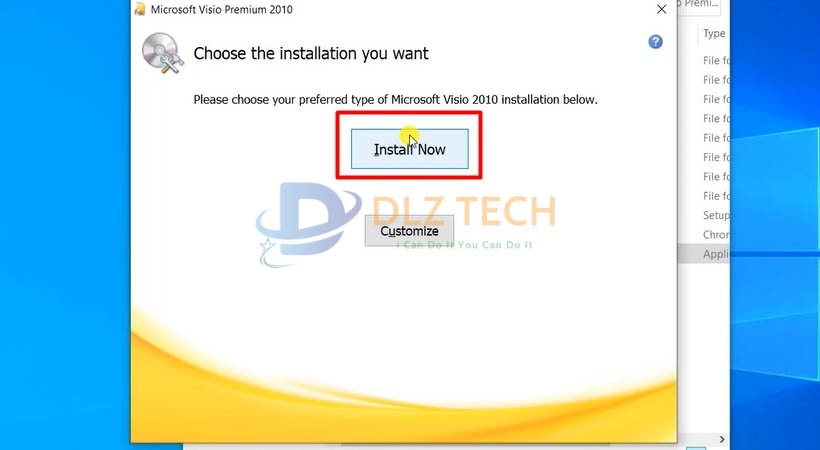 Cài Visio Premium 2010 