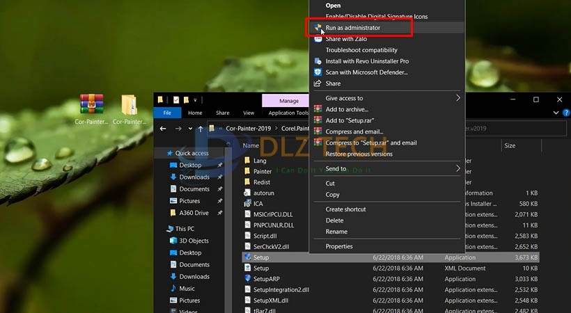 Cài Corel Painter 2019