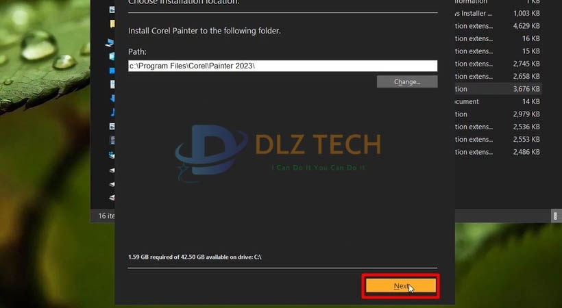 Cài Corel Painter 2023