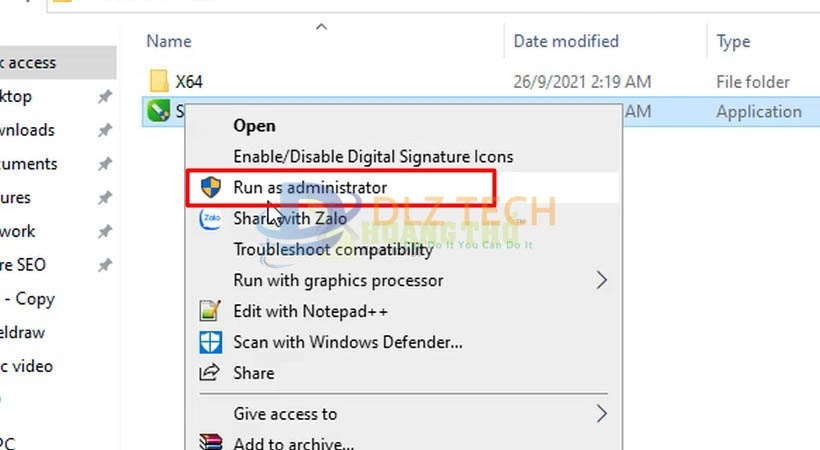 Cài Coreldraw 2021.