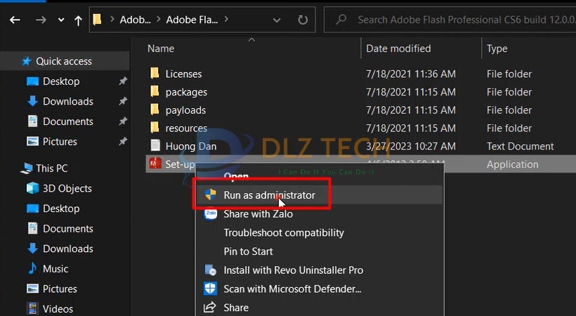 Cài Flash Professional CS6