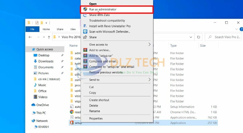 Cài Visio Premium 2016