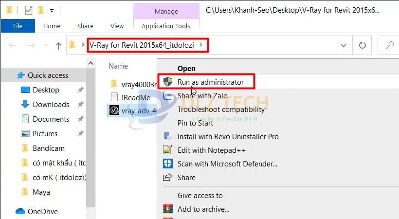 Hướng dẫn cài Vray For revit 2015