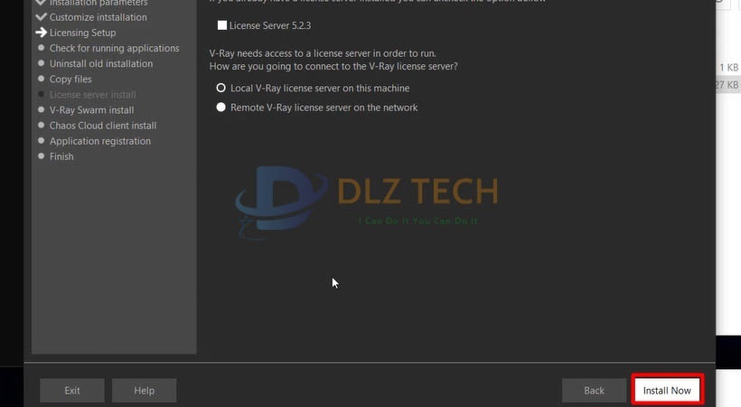 Tiến hành chọn Install Now.