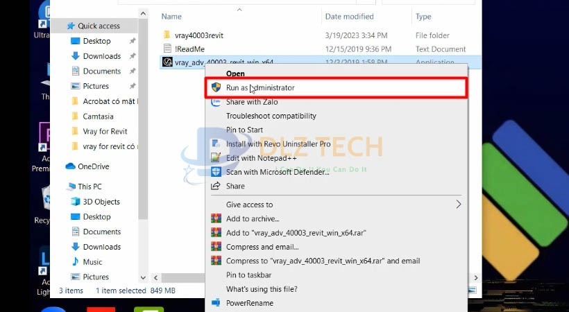 Hướng dẫn cài Vray For revit 2018