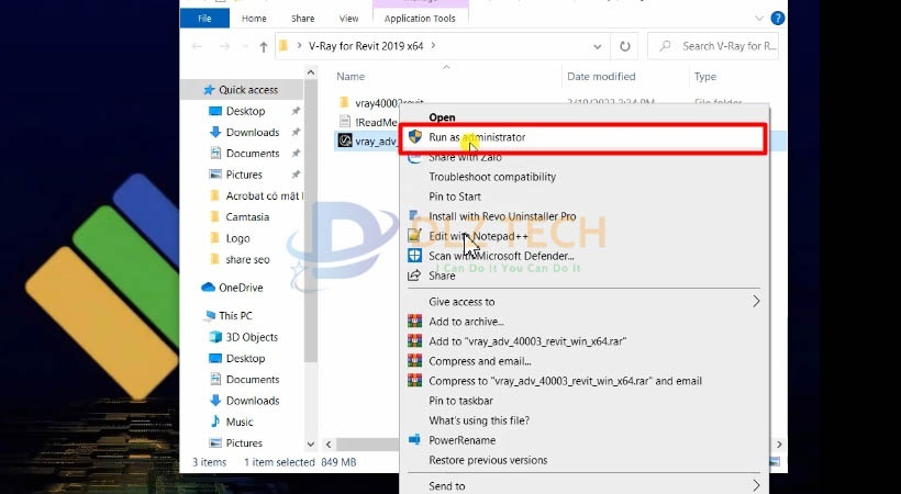 hướng dẫn cài Vray For revit 2019