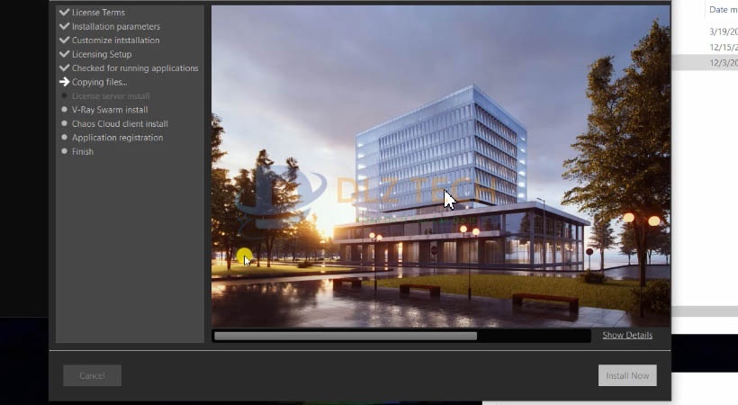 Đợi phần mềm được cài đặt.