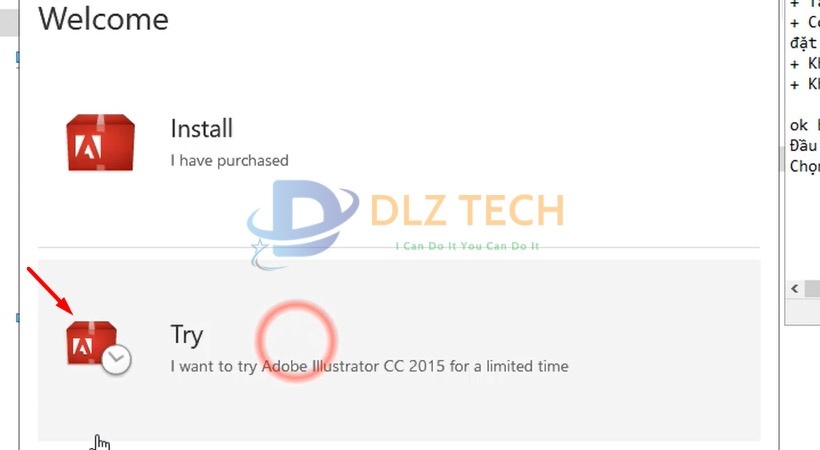 Cài Illustrator 2015
