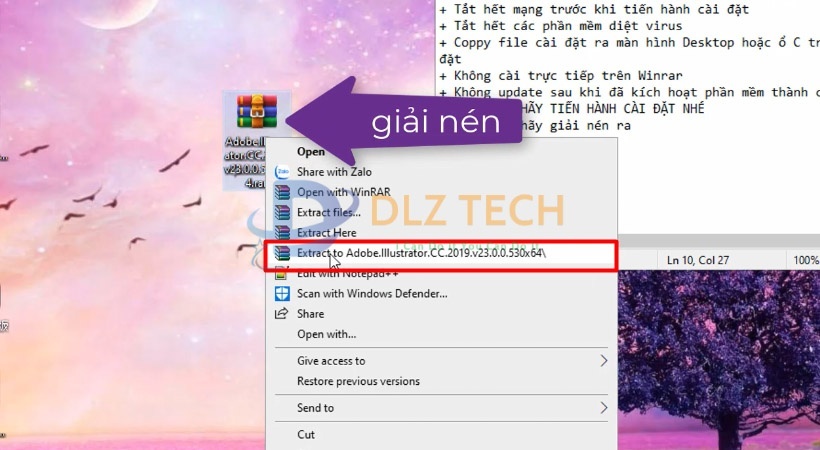 Cài Illustrator 2019