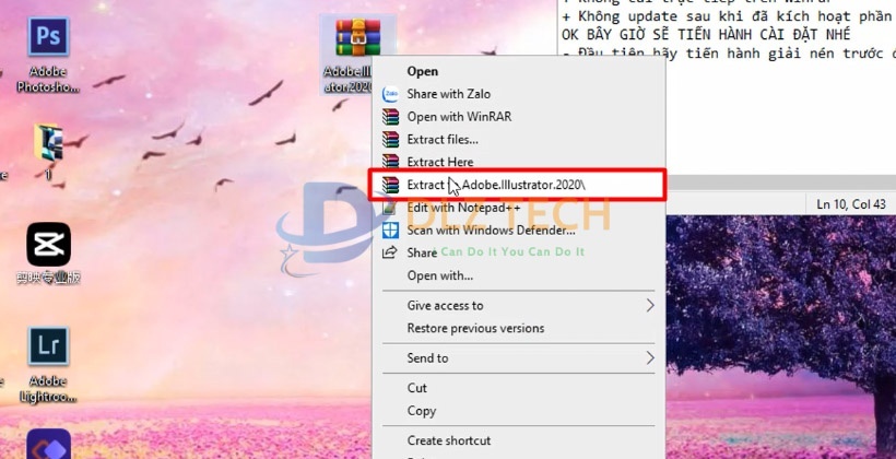 Cài Illustrator 2020