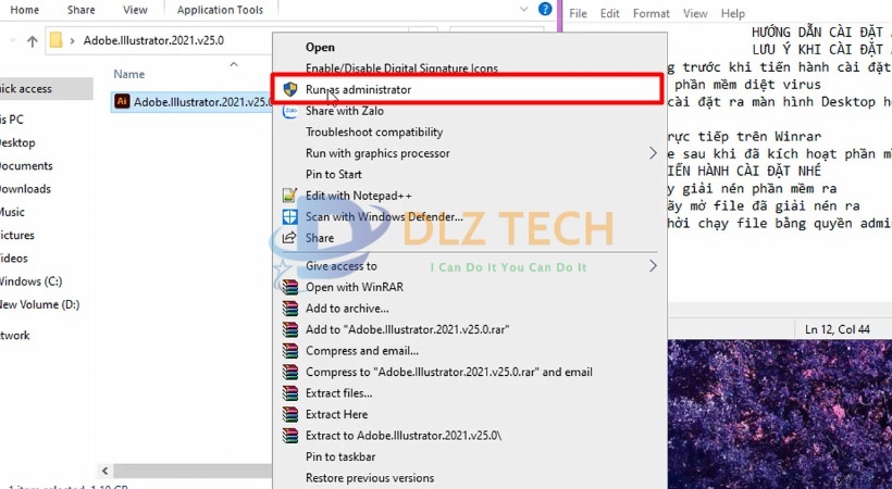 Cài Illustrator 2021