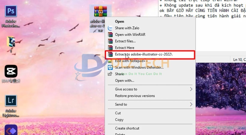 Cài Illustrator 2022
