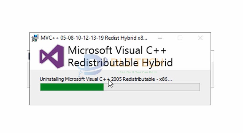 Đợi phần mềm được cài đặt.