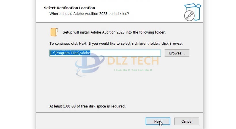 Hướng dẫn cài Audition 2023