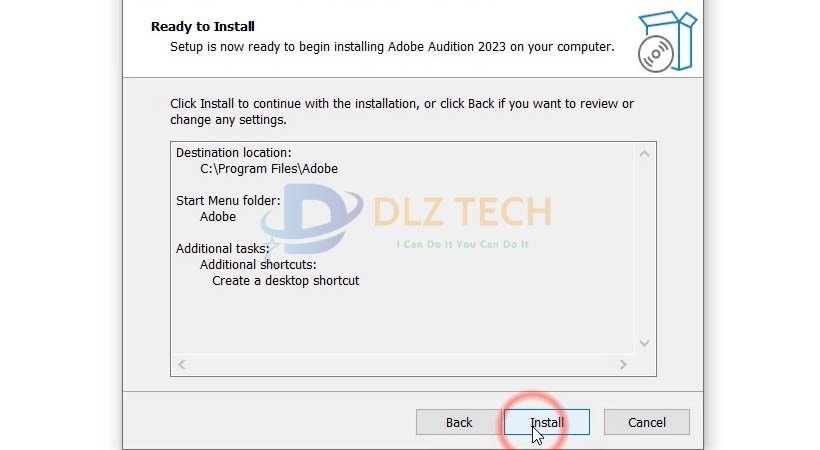 Hướng dẫn cài Audition 2023