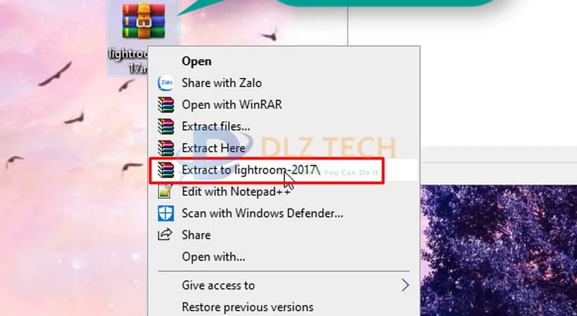 cài Lightroom 2017