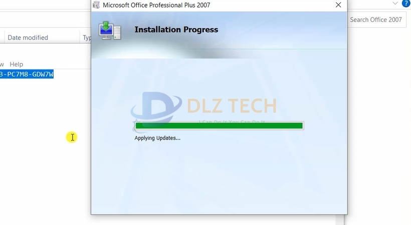 Đợi phần mềm được cài đặt.