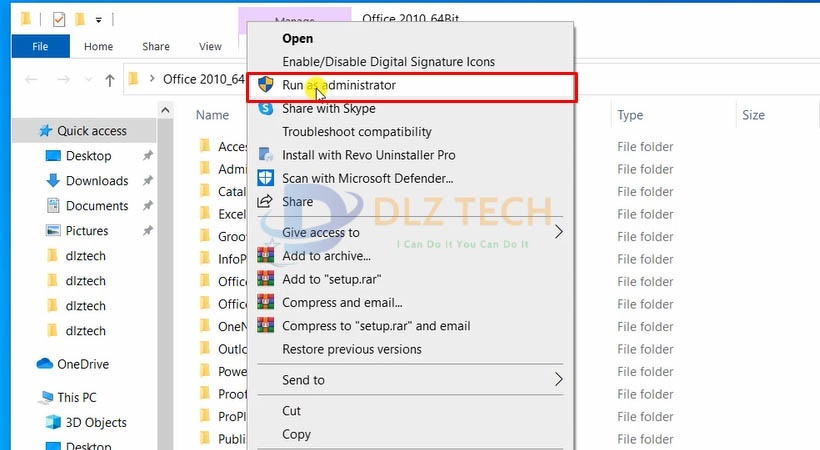 Khởi chạy file Set Up cài đặt phần mềm.
