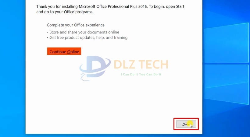 Hướng dẫn cài Office 2016