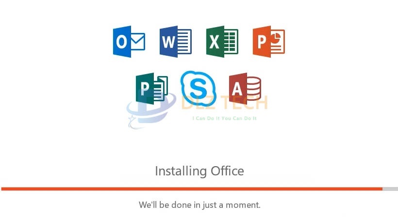 Đợi phần mềm này được cài đặt.