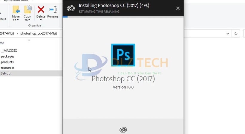 cài Photoshop 2017