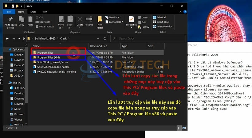 Làm theo hướng dẫn trong hình.