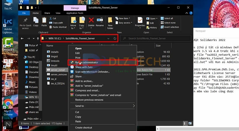 Truy cập vào đường dẫn khởi chạy như hình.
