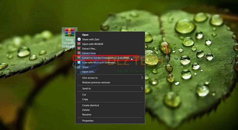 cài Adobe Dimension 2019