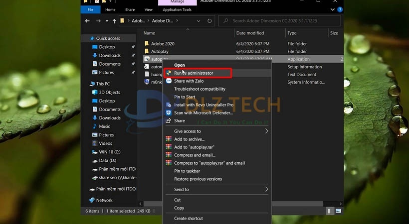 cài Adobe Dimension 2020
