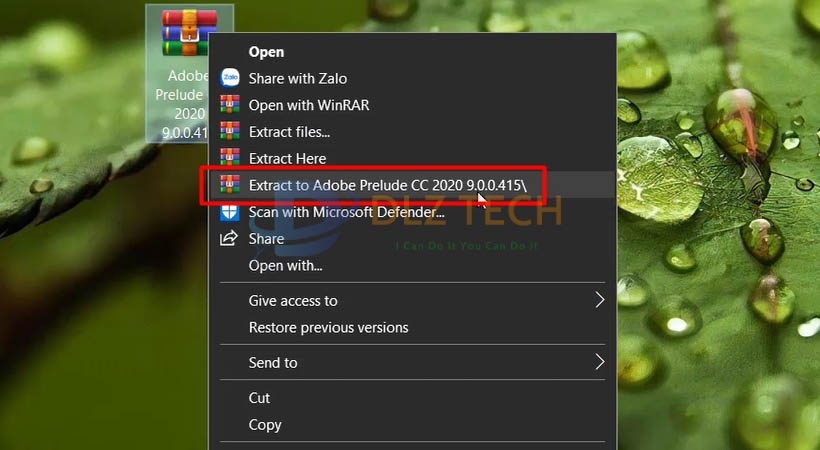 cài Adobe Prelude 2020