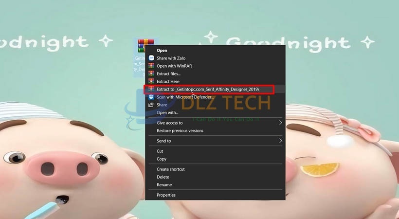 Cài Affinity Designer 2019
