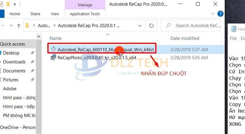 cài Autodesk Recap Pro 2020
