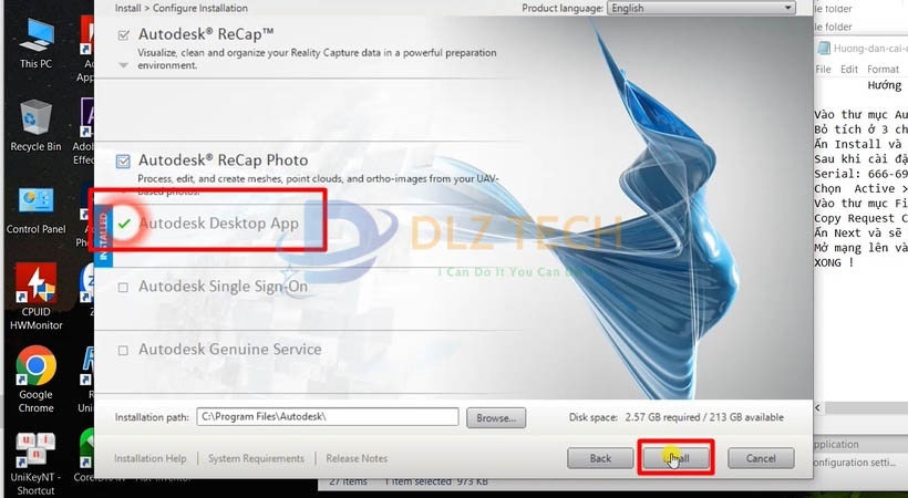 cài Autodesk ReCap Pro 2021