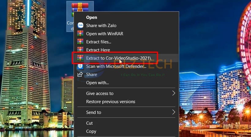 cài Corel VideoStudio 2021