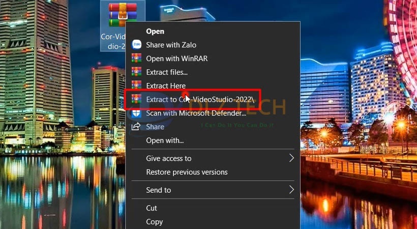 cài Corel VideoStudio 2022