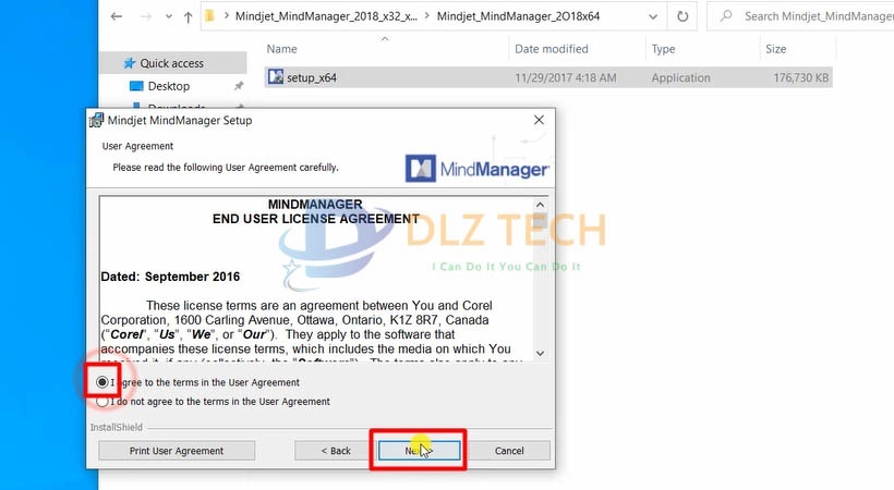 Cài Minjiet MindManager 2018