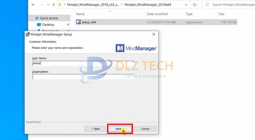 Cài Minjiet MindManager 2018