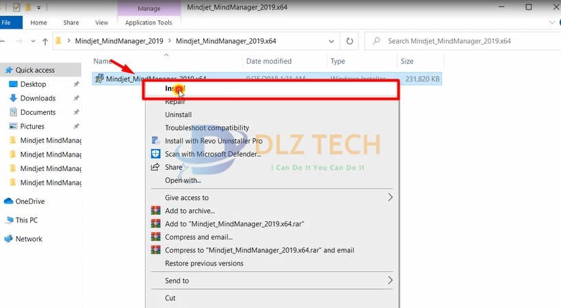 Cài Minjiet MindManager 2019