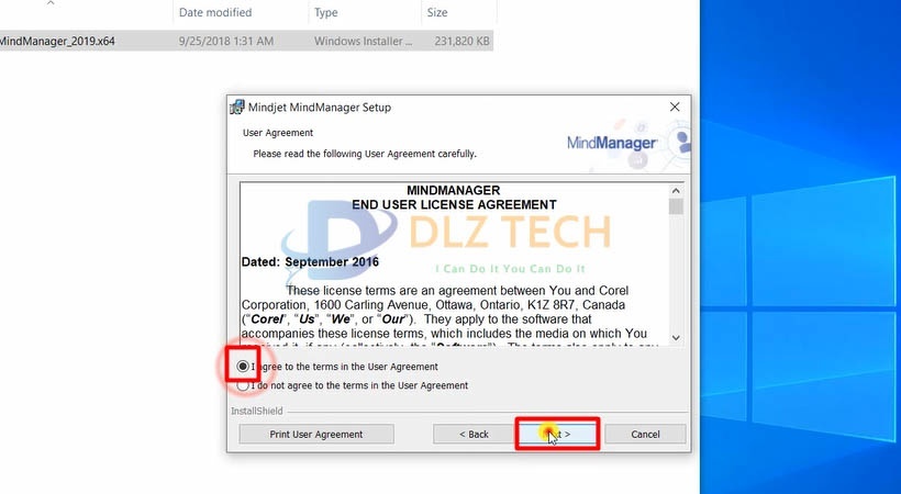 Cài Minjiet MindManager 2019