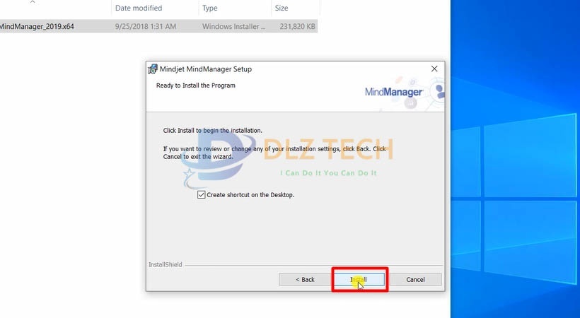 Cài Minjiet MindManager 2019