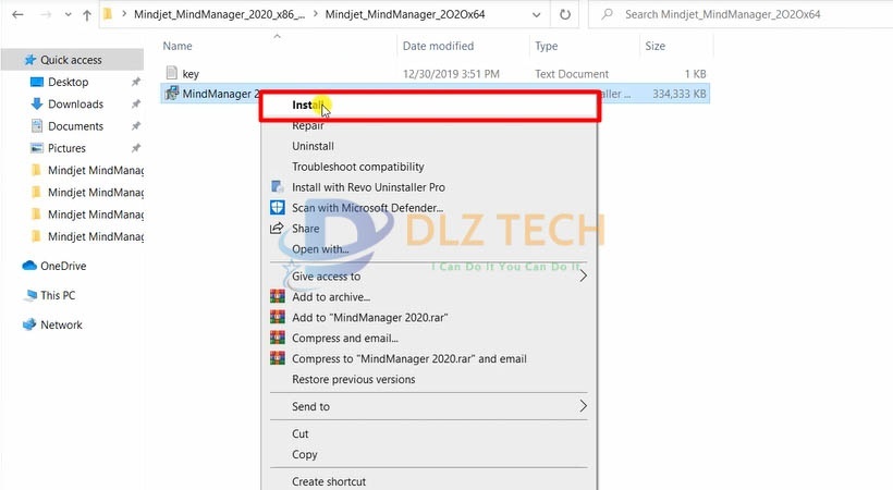 Cài Minjiet MindManager 2020
