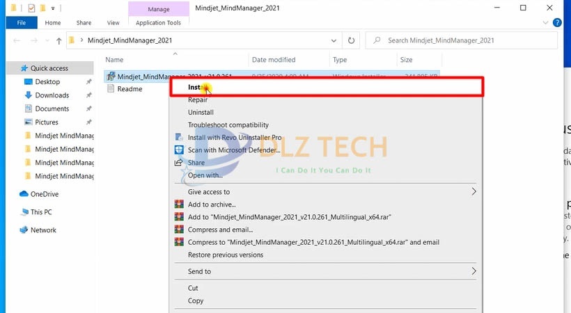 Cài Minjiet MindManager 2021